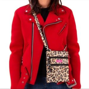 Scout Leopard Print Crossbody Bag